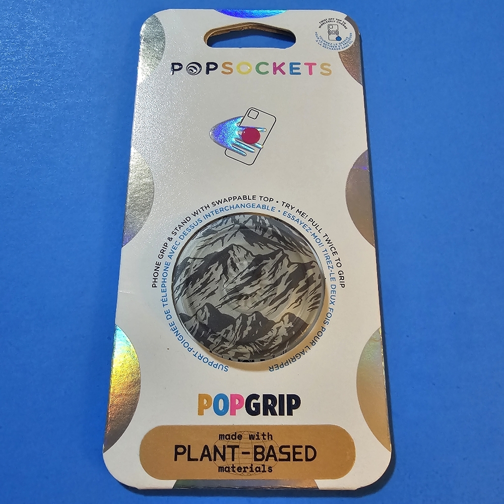 Popsocket - Plant-Based Translucent Mountains